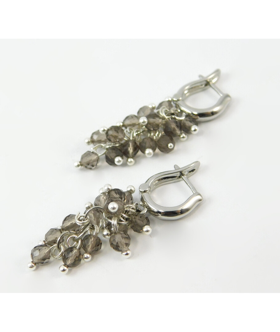 Rauchtopaz "Gron" earrings