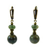 Earrings &quot;Cheremosh&quot; Jasper