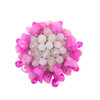 Brooch &quot;Dahlia&quot; Rose quartz