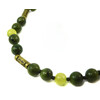 Necklace &quot;Hermes&quot; Jadeite, Cat&#039;s eye, nodule