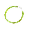 Chrysolite bracelet, silver