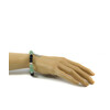 Bracelet &quot;Green Dragon&quot; Shungite Press, Jade