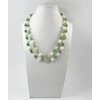 Necklace &quot;Mangold&quot; Mother of pearl, Jade, Onyx