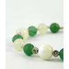 Bracelet &quot;Mangold&quot; Mother-of-pearl, Jade, Onyx