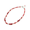 Necklace &quot;Fugu&quot; Coral