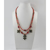 Necklace &quot;Volenlyubna&quot; Coral