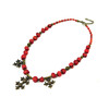 Necklace &quot;Asami&quot; Coral