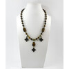 Necklace &quot;Rihanna&quot; Tiger&#039;s eye