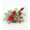 Brooch &quot;Barbaryska&quot; Coral