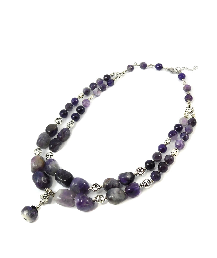 Necklace "Sage" Amethyst