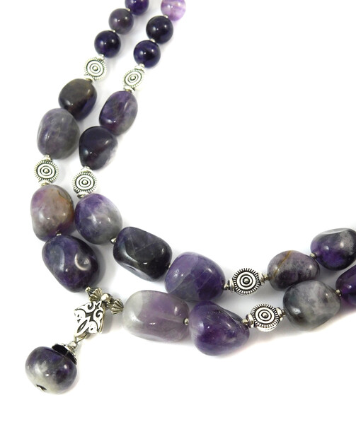 Necklace "Sage" Amethyst