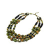 Necklace &quot;Larch&quot; Jasper, Agate