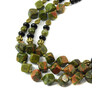 Necklace &quot;Larch&quot; Jasper, Agate