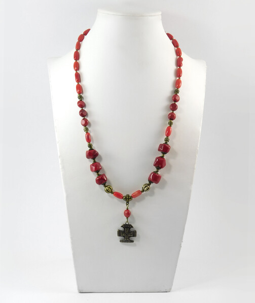 Necklace "Marion" Coral