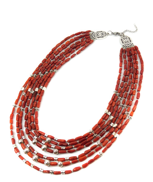 Necklace "Arrakis" Sponge coral