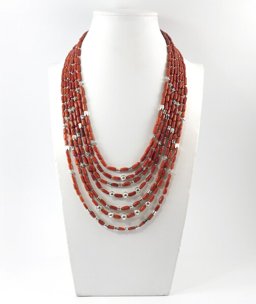 Necklace "Arrakis" Sponge coral