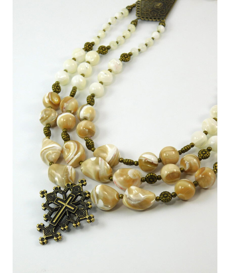 Necklace "Dionysia" Mother of pearl