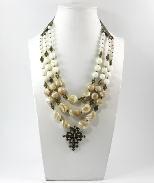 Necklace "Dionysia" Mother of pearl