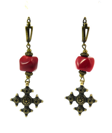 Exclusive Coral earrings