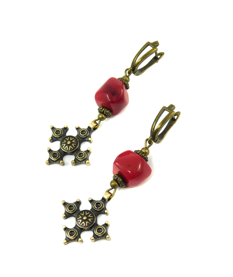 Exclusive Coral earrings