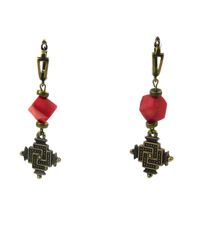 Exclusive Coral earrings