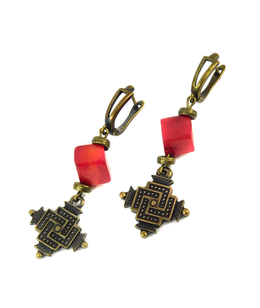 Exclusive Coral earrings