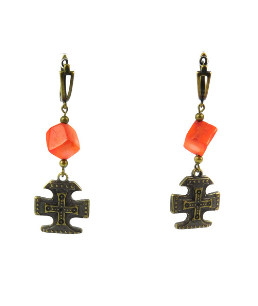 Exclusive Coral earrings