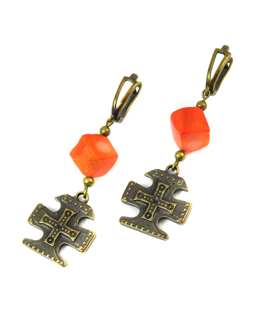 Exclusive Coral earrings