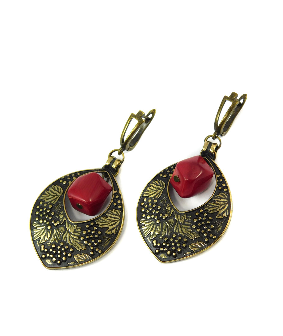 Exclusive Coral earrings