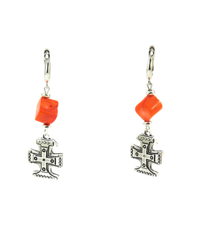 Exclusive Coral earrings