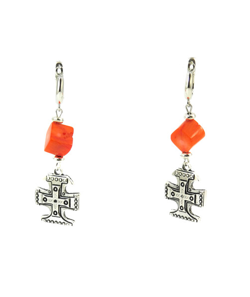 Exclusive Coral earrings