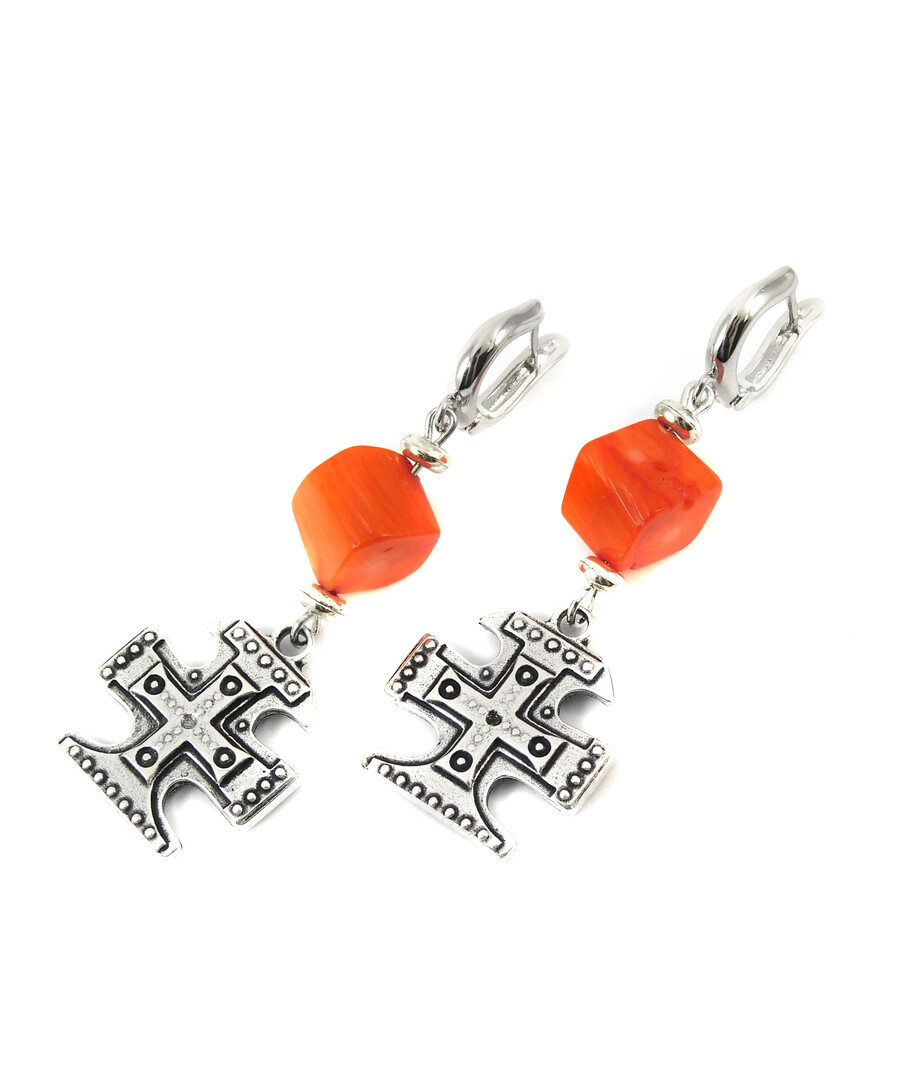 Exclusive Coral earrings