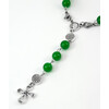 Rosary on the hand, Chrysoprase