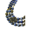 Necklace &quot;Jeans&quot;, Sodalite