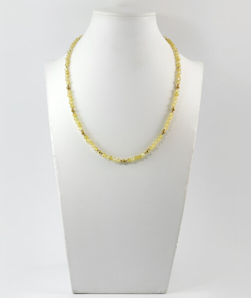 Necklace "Mahaon", Zircon