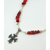 Necklace &quot;Marisol&quot;, Coral