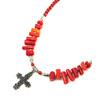 Necklace &quot;Jane&quot;, Coral