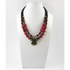 Necklace &quot;Beregynia-mother&quot;, Coral, Agate