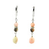 Earrings &quot;Orbit&quot;, Opal