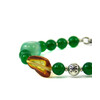 Bracelet &quot;Volyn Treasures&quot; Amber, chrysoprase, jade