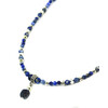 Necklace &quot;Finland&quot; Sodalite, Lapis lazuli