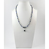 Necklace &quot;Finland&quot; Sodalite, Lapis lazuli