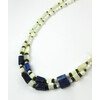 Necklace &quot;Buffy&quot; Sodalite, Mother of pearl