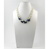 Necklace &quot;Buffy&quot; Sodalite, Mother of pearl