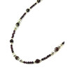 Necklace &quot;Edge of Time&quot;, Garnet