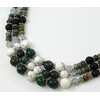 Necklace &quot;Aiden&quot; Shungite, Caholong, Jasper