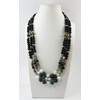 Necklace &quot;Aiden&quot; Shungite, Caholong, Jasper