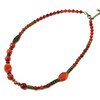 Necklace &quot;Abel&quot; Coral