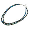 Necklace &quot;Spa&quot; Apatite, Hematite