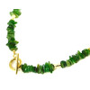 Necklace &quot;Zazu&quot; Tourmaline, Chrysoprase